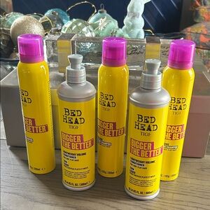 BedHead Bigger The Better Lightweight Volume Shampoo & Conditioner - Yellow